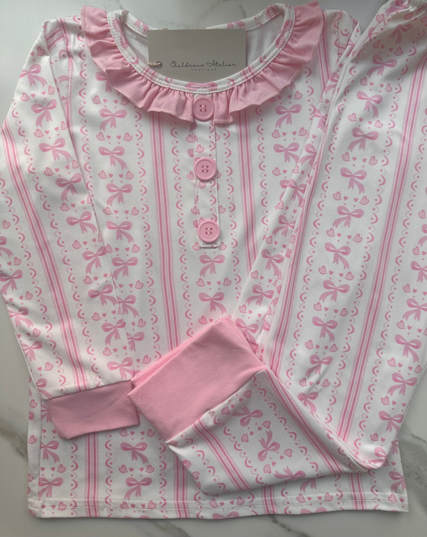 Candy pink pyjamas