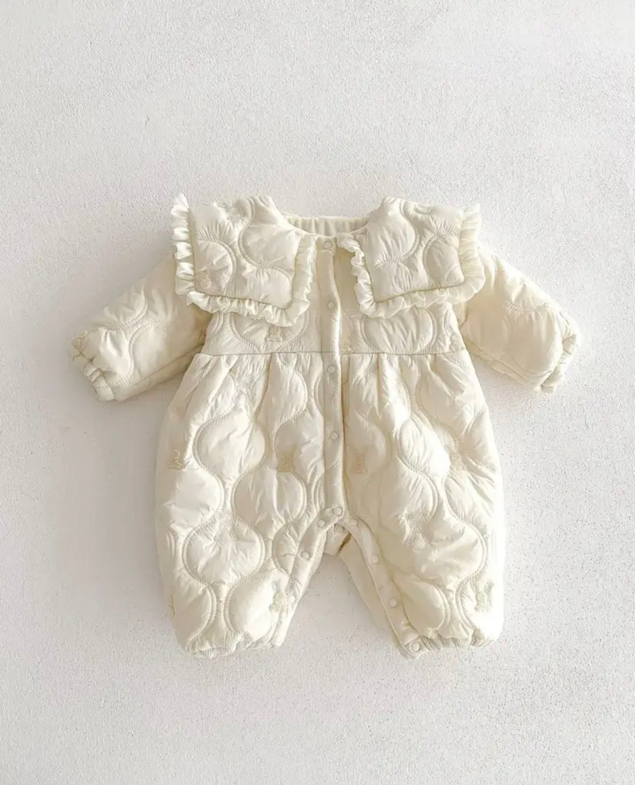 Bunny&bow snowsuit